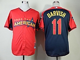 Texas Rangers #11 Yu Darvish 2014 All Star Red Jerseys,baseball caps,new era cap wholesale,wholesale hats