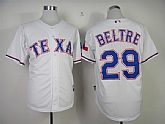 Texas Rangers #29 Beltre 2014 White Jerseys,baseball caps,new era cap wholesale,wholesale hats