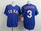 Texas Rangers #3 Sardinas 2014 Blue Jerseys,baseball caps,new era cap wholesale,wholesale hats