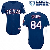 Texas Rangers #84 Fielder Blue Jerseys,baseball caps,new era cap wholesale,wholesale hats
