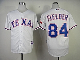 Texas Rangers #84 Fielder White Jerseys,baseball caps,new era cap wholesale,wholesale hats