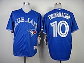 Toronto Blue Jays #10 Edwin Encarnacion Blue Jerseys,baseball caps,new era cap wholesale,wholesale hats