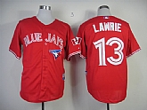 Toronto Blue Jays #13 Lawrie 2013 Canada Day Red Jerseys,baseball caps,new era cap wholesale,wholesale hats