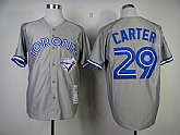 Toronto Blue Jays #29 Carter Grey Throwback 1992 Jerseys,baseball caps,new era cap wholesale,wholesale hats