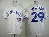 Toronto Blue Jays #29 Mcgowan White Jerseys,baseball caps,new era cap wholesale,wholesale hats