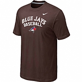Toronto Blue Jays 2014 Home Practice T-Shirt - Brown,baseball caps,new era cap wholesale,wholesale hats