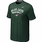 Toronto Blue Jays 2014 Home Practice T-Shirt - Dark Green,baseball caps,new era cap wholesale,wholesale hats
