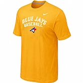 Toronto Blue Jays 2014 Home Practice T-Shirt - Yellow,baseball caps,new era cap wholesale,wholesale hats