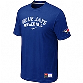Toronto Blue Jays Blue Nike Short Sleeve Practice T-Shirt,baseball caps,new era cap wholesale,wholesale hats