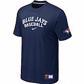 Toronto Blue Jays D.Blue Nike Short Sleeve Practice T-Shirt,baseball caps,new era cap wholesale,wholesale hats