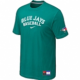 Toronto Blue Jays Green Nike Short Sleeve Practice T-Shirt,baseball caps,new era cap wholesale,wholesale hats