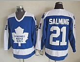 Toronto Maple Leafs #21 Borje Salming Blue CCM Throwback Jerseys,baseball caps,new era cap wholesale,wholesale hats