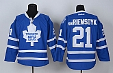 Toronto Maple Leafs #21 James van Riemsdyk Blue Jerseys,baseball caps,new era cap wholesale,wholesale hats