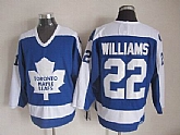 Toronto Maple Leafs #22 Tiger Williams CCM Throwback Blue Jerseys,baseball caps,new era cap wholesale,wholesale hats