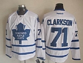 Toronto Maple Leafs #71 Clarkson White Jerseys,baseball caps,new era cap wholesale,wholesale hats