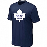 Toronto Maple Leafs Big & Tall Logo D.Blue T-Shirt,baseball caps,new era cap wholesale,wholesale hats