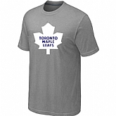 Toronto Maple Leafs Big & Tall Logo L.Grey T-Shirt,baseball caps,new era cap wholesale,wholesale hats