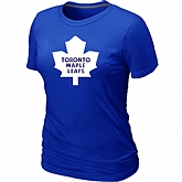 Toronto Maple Leafs Big & Tall Women's Logo Blue T-Shirt,baseball caps,new era cap wholesale,wholesale hats