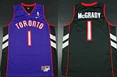 Toronto Raptors #1 Tracy McGrady Black With Purple Swingman Jerseys,baseball caps,new era cap wholesale,wholesale hats