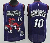 Toronto Raptors #10 Demar DeRozan Purple Swingman Throwback Jerseys,baseball caps,new era cap wholesale,wholesale hats