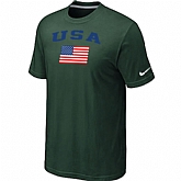 USA Olympics USA Flag Collection Locker Room T-Shirt D.Green,baseball caps,new era cap wholesale,wholesale hats