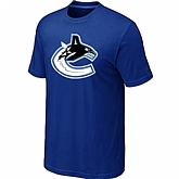 Vancouver Canucks Blue Big & Tall Logo T-Shirt,baseball caps,new era cap wholesale,wholesale hats