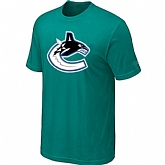 Vancouver Canucks Green Big & Tall Logo T-Shirt,baseball caps,new era cap wholesale,wholesale hats