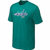 Washington Capitals Big & Tall Logo Green T-Shirt,baseball caps,new era cap wholesale,wholesale hats