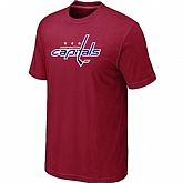 Washington Capitals Big & Tall Logo Red T-Shirt,baseball caps,new era cap wholesale,wholesale hats