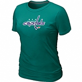 Washington Capitals Big & Tall Women's Logo L.Green T-Shirt,baseball caps,new era cap wholesale,wholesale hats