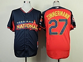Washington Nationals #27 Jordan Zimmermann 2014 All Star Navy Blue Jerseys,baseball caps,new era cap wholesale,wholesale hats