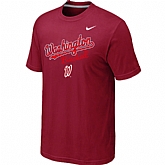 Washington Nationals 2014 Home Practice T-Shirt - Red,baseball caps,new era cap wholesale,wholesale hats