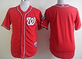 Washington Nationals Blank Red Jerseys,baseball caps,new era cap wholesale,wholesale hats