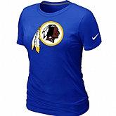 Washington Red Skins Blue Women's Logo T-Shirt,baseball caps,new era cap wholesale,wholesale hats