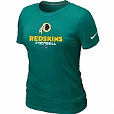 Washington Red Skins L.Green Women's Critical Victory T-Shirt,baseball caps,new era cap wholesale,wholesale hats