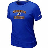 Washington Red Skins Women's Heart & Soul Blue T-Shirt,baseball caps,new era cap wholesale,wholesale hats