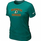 Washington Red Skins Women's Heart & Soul L.Green T-Shirt,baseball caps,new era cap wholesale,wholesale hats