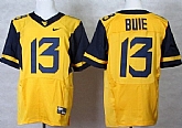 West Virginia Mountaineers #13 Andrew Buie 2013 Yellow Elite Jerseys,baseball caps,new era cap wholesale,wholesale hats