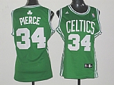 Womens Boston Celtics #34 Paul Pierce Swingman Green Jerseys,baseball caps,new era cap wholesale,wholesale hats