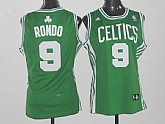 Womens Boston Celtics #9 Rajon Rondo Swingman Green Jerseys,baseball caps,new era cap wholesale,wholesale hats