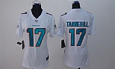 Womens Limited Nike Miami Dolphins #17 Ryan Tannehill 2013 White Jerseys,baseball caps,new era cap wholesale,wholesale hats