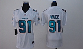 Womens Limited Nike Miami Dolphins #91 Cameron Wake 2013 White Jerseys,baseball caps,new era cap wholesale,wholesale hats