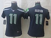 Womens Limited Nike Seattle Seahawks #11 Harvin Blue Jerseys,baseball caps,new era cap wholesale,wholesale hats