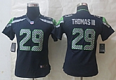 Womens Limited Nike Seattle Seahawks #29 Thomas III Blue Jerseys,baseball caps,new era cap wholesale,wholesale hats