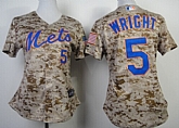 Womens New York Mets #5 David Wright 2014 Camo Jerseys,baseball caps,new era cap wholesale,wholesale hats