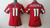 Womens Nike Arizona Cardinals #11 Larry Fitzgerald Red Game Jerseys,baseball caps,new era cap wholesale,wholesale hats