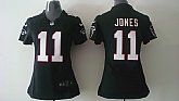 Womens Nike Atlanta Falcons #11 Julio Jones Black Game Jerseys,baseball caps,new era cap wholesale,wholesale hats