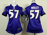 Womens Nike Baltimore Ravens #57 Mosley Purple Game Jerseys,baseball caps,new era cap wholesale,wholesale hats