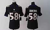 Womens Nike Baltimore Ravens #58 Elvis Dumervil Black Game Jerseys,baseball caps,new era cap wholesale,wholesale hats