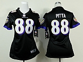 Womens Nike Baltimore Ravens #88 Dennis Pitta Black Game Jerseys,baseball caps,new era cap wholesale,wholesale hats